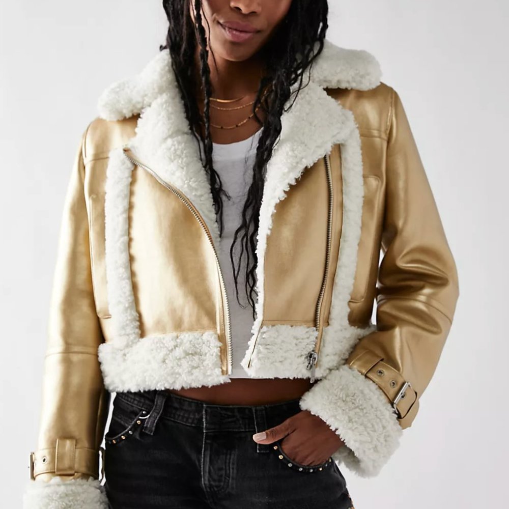 Jay Vegan Leather Moto Jacket